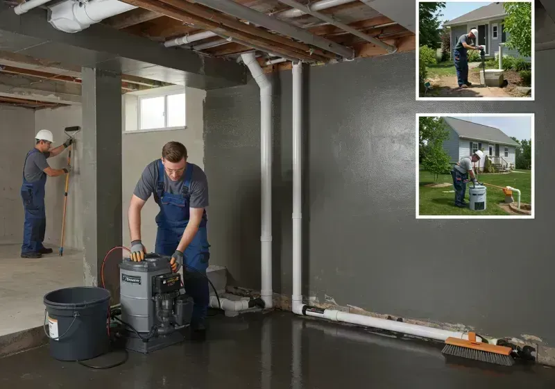 Basement Waterproofing and Flood Prevention process in Cape Girardeau, MO